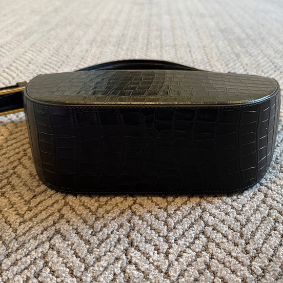 DeMellier BERGEN BAG - CROC EFFECT BLACK - Picture 9 of 13